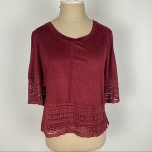 Ten Sixty Sherman Suede Top